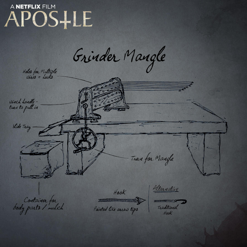 Illustration for article titled Take an exclusive look inside the diabolical mind of Apostle director Gareth Evans